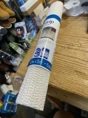 WHITE Non Slip Shelf and Drawer Liner HOME/CAR/RV/BOAT/GARAGE 12" x 5 FT Roll