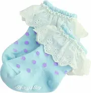 Bijoux&Bee(ビジューアンドビー) bijoux & bee lace dot socks