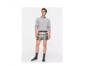 Peter Alexander Men’s Khaki Check Boxer Shorts - Sizes S & M - BNWT