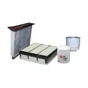 Sakura Oil Air Fuel Cabin Filter Service Kit for Mitsubishi Triton 2.5L TD ML MN