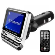 BC45 Handsfree Bluetooth Car Kit FM Transmitter Car Charger USB Music Player