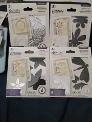 Crafters Companion Elements Foil Press Foil Stamp Dies Set Of 4