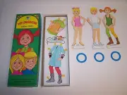 Pippi Longstocking Paper Dolls 4390/7409 Whitman 1976 Vintage