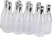 Plastic Champagne Bottles Candy Bottle Box Shower Party Favors 12 Pcs Clear