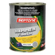 Septone® Hammer Finish Paint, Silver - 1 Litre