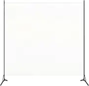 Room Divider, 1 Panel Privacy Screen, Portable Room Partition, Dressing Screen, Room Divider Panel, Freestanding Home Decor for Bedroom Living Room Office, 175 x 180 cm, Fabric