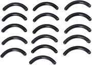 Lashes Curler Universal Tool 50Pcs Curler Refills, Eyelash Curler Replacement Rubber Refill Pads Washable Cushions Replacement (Black) Mascara Tool Universal Tools