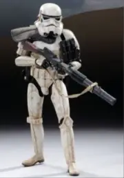 SIDESHOW STAR WARS SANDTROOPER DELUXE FIGURE DESERT SANDS DETACHMENT IN BOX 1:6