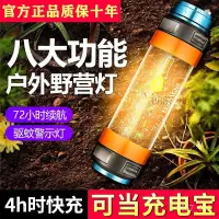 在飛比找蝦皮購物優惠-【新品特賣】防水燈管 防蚊燈管 八大功能 手電筒 露營燈 自