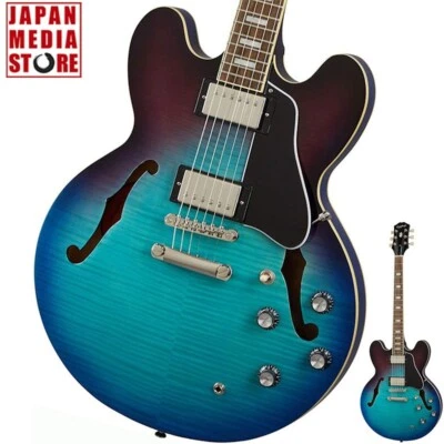 Epiphone Inspired by Gibson ES-335 Figured Blueberry Burst Electric Guitar NEW