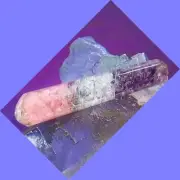 Orgone AMETHYST WAND With Rose Quartz,Crystal Quartz And Copper Coil,Orgone Wand