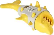 Treat Dispensing Dog Toys,Puppy Chewing Slow Feeder - Bite-Resistant Shark Shape Chewing Food Dispenser Toy for Garden and Backyard Boredom Reduction