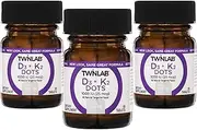 Twinlab Vit D3 1000 & K2 Dots, 3 pk