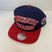 Washington Wizards Mitchell & Ness NBA Double Bonus Snapback,Hat,Cap