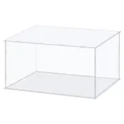 41x26x21cm Acrylic Display Case Box Clear Dustproof Showcase for Collectibles