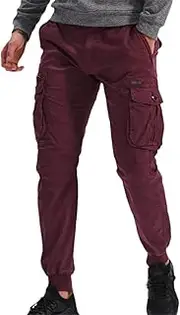 [Haitpant] Mens Tactical Cargo Pants Casual Cotton Joggers Military Pants Male Hip Hop Army Trousers