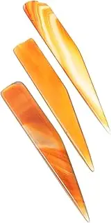 COHEALI Enhanced Shine Jewelry Polishing Tool Agate Burnisher Metal Clay Work Tool