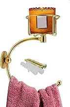 Hand Towel Rack | Hand Towel Holder for Bathroom Wall - Retro Touch, Vintage Kitchen Wall Mounted Farmhouse Handstetto Ring for Door, Entryways and Counter