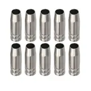 10* Conical Nozzle Gas Nozzle For MB 15AK MIG MAG CO2 Welding Torch Parts DIY