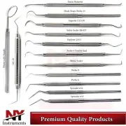 Dental Explorer Probe Diagnostic Plaque Calculus Tartar Removers Lab