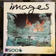 Images 500 Piece Jigsaw Puzzle “Winter Worship” Hommage a I’hiver 19x14 Inches