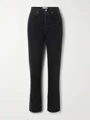[FRAME] FRAME - The Vertical High-rise Bootcut Jeans - Black - 28 28 Black