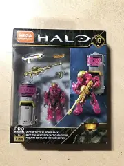 (1) MEGA BLOX CONSTRUX PRO BUILDERS HALO SERIES #10 VECTOR TACTICAL POWER PACK