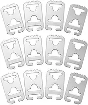 [Arawell] Quick Lacing System with High-Quality Lock Closure - Shoelaces Set, No More Tying Shoes, silver, 1