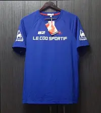 在飛比找Yahoo!奇摩拍賣優惠-全新正品LE COQ SPORTIF 男藍色燙印LOGO彈性