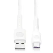 Bonelk 1.2m Long-Life Easy Grip USB-A to USB-C Cable 60W (White)