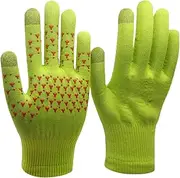 [Qianly] Sports Gloves Warm Mittens Touch Screen Waterproof Portable Nonslip Trendy for Men Women Cycling Gloves for Climbing Outdoor