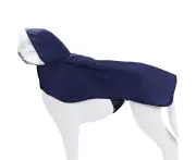 MWaterproof light reflective dog raincoat hooded pet raincoat does not block your view pet raincoat- m