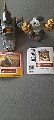 Activision Skylanders -Superchargers Shark Tank& Knockout Terrafin -Earth -combo