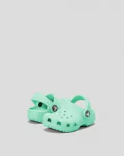 [Crocs] Crocs Toddlers' Classic Clogs Shoes in Lagoon 0 Lagoon