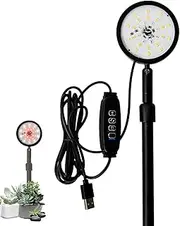 Plant Lights for Indoor Growing - Dimmable Plant Grow Light 27.5 Inches - Full Spectrum Indoor Grow Lamp Adjustable Clip Plant Growing Lamp for Large Tall Plants