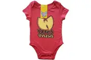 Wu-Tang Clan - Wu-Tang Kids 6-9 Months Babywear - Red