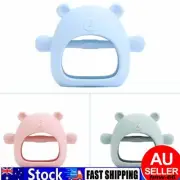 Colorful Silicone Baby Teether Mitten Glove Chew Toy Bpa-Free 3M+ - Soothing Pa℃