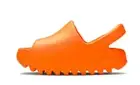 [100% AUTHENTIC ✅] Size 3K Adidas Yeezy Slide Infants "Enflame Orange" GZ0955