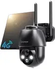4G LTE Cellular Solar Security Cameras Wireless Outdoor, 2K No WiFi Camera wi...