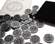King Solomon's 44 Pentacle Metal Coin Set