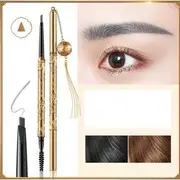 ZEESEA - Palace Identity Drunken Rhythm Gilt Exquisite Eyebrow Pencil - 2 Colours #T03 Grey - 70mg*2