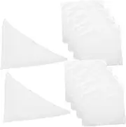 10Sheets Checkered Cloth Napkins Durable Wedding Serviettes for Table Decorations Easy Care for Christmas Parties and