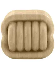 TOV Furniture Love Knot Faux Indoor/Outdoor Accent Stool