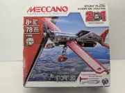 Meccano Engineering & Robotics 2 in 1 Stunt Plane Construction Set #17201