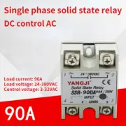 Single-phase DC controlled AC DC-AC solid state relay SSR-90DA 380VAC 90A
