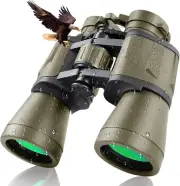 XIULIUU 20X50 High Powered Binoculars for Adults, Waterproof Compact Binoculars