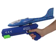 Aircraft Plane Gun Airplane Launcher Flying Toy Catapult for Kids, Perfect Children's Day Gift