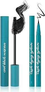 Mascara Liquid Lash Extensions, Long-Lasting Tubing Mascara, Waterproof Sweat-Proof And Smudge-Proof (Green)