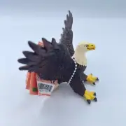 American Bald Eagle Bird Safari LTD Figure Animal Plastic Toy Rare Vintage 1997