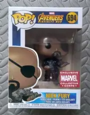 Funko Pop! Marvel Collector Corps #694 Nick Fury Exclusive Avengers Infinity War
